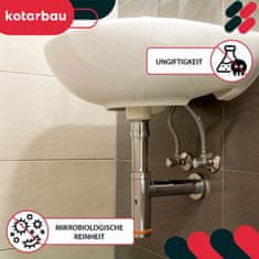 Fleksibilen priključek iz nerjavečega jekla 3/8” 1/2” za pipe 40 CM