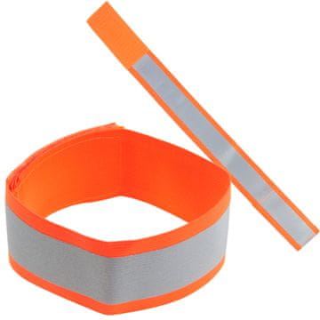 TOP GIFT TG71299-2 oranžen odsevni trak za roko ZA TEK ZA kolesarjenje ZA zapestje rokav ježek