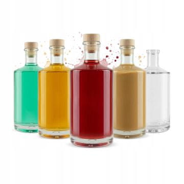 shumee 5x steklenice Dynamite Glass 700ml steklenica alkohola Moonshine Whisky darilo