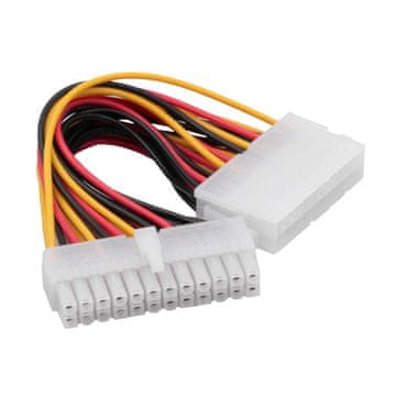 Akyga Kabel ATX 20-pinski - P1 24-pinski Akyga AK-CA-66 za napajalnik matične plošče, 15 cm