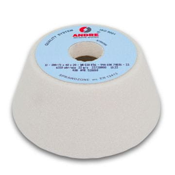 shumee Andre brusilni kolut za skodelice 125 mm x 40 mm x 32 mm 99A60K7VE01-30 bel "TIP 11"