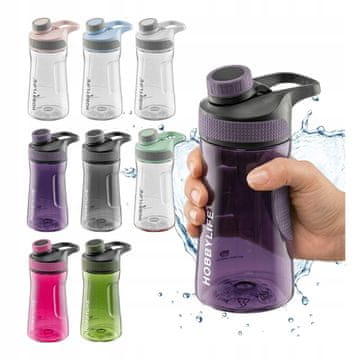 shumee Steklenica za vodo 530 ml Šolska steklenica za otroke, neprepustna za vodo, brez BPA
