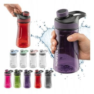 shumee Steklenica za vodo 530 ml športna steklenica s cedilom za delo, šolo, trening, sok