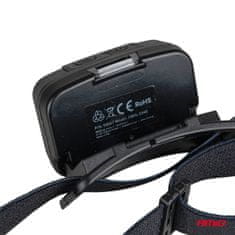 AMIO Polnilna naglavna svetilka s senzorjem gibanja XPG+COB 1800mAh (baterija) amio-04667
