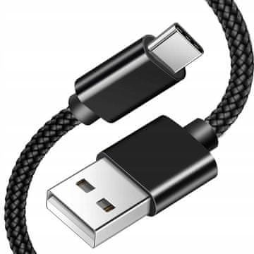 shumee Kabel TYPE-C za hitro polnjenje 3.0, hitro polnjenje USB-A - USB-C Koanni kb03_BLACK