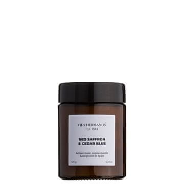 VILA Rdeči žafran in modra cedra - Vila Hermanos - dišeča sveča 120 g - serija Apothecary