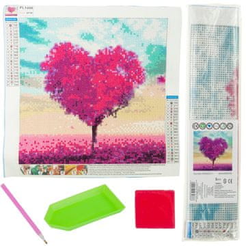 TOP GIFT TG64203-2 diamantno vezenje 3D diamantna slika srce mozaik diamantna slika ljubezen
