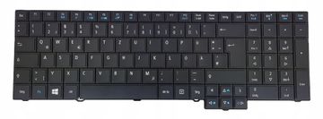Acer Nova nemška tipkovnica QWERTY za Acer TravelMate 5360 5760 6595 6995 7750 8573 P653