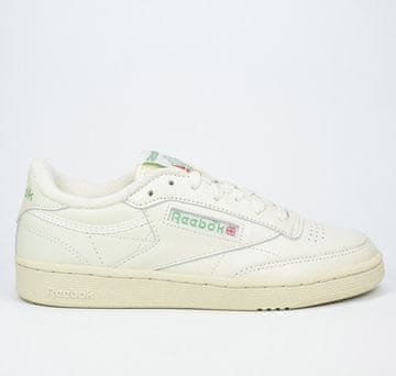 Reebok Ženski športni copati Reebok Club C 85 iz belega usnja, barva 35.5, velikost 3J4G7*