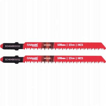 shumee List žage v obliki črke T (T) ZA Vbodno žago ZA les T101AI 100 mm 15TPI HCS schmith