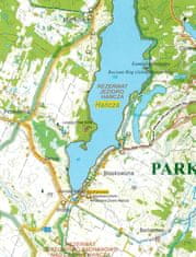 M+H Krajinski park Suwałki, Krajinski park Gozd Romincka 1:40.000. Turistična karta. MH