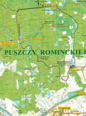 M+H Krajinski park Suwałki, Krajinski park Gozd Romincka 1:40.000. Turistična karta. MH