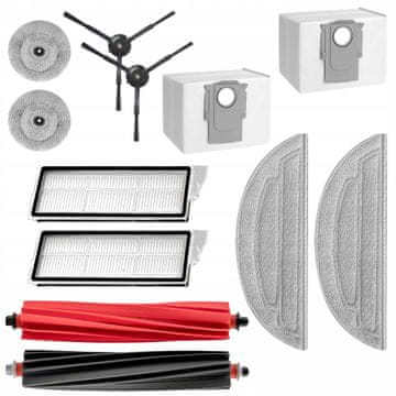 shumee Velik komplet za valje za krpe Roborock S8 MaxV Ultra / S8 Max Ultra / G20 s filtri