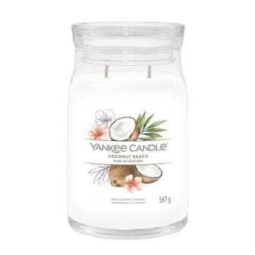Yankee Candle Coconut Beach - Yankee Candle Signature - Velika sveča z dvema stenjema - Novo 2022
