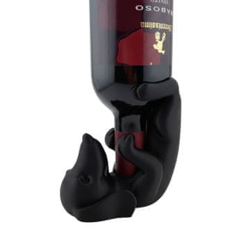 shumee Držalo za steklenice črnega jazbečarja, stojalo za vino/olje, dekoracija za kuhinjo