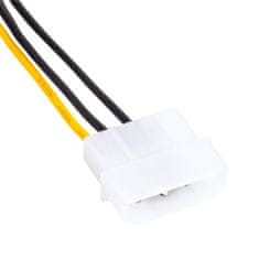 Akyga Adapter 2x Molex / PCI-E 8-pinski Akyga AK-CA-29 za kabel grafične kartice M/F 15cm