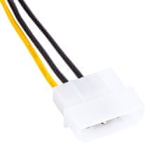 Akyga Adapter 2x Molex / PCI-E 8-pinski Akyga AK-CA-29 za kabel grafične kartice M/F 15cm
