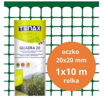 shumee PVC kvadratna mreža 20 mesh zelena 1,0 m * 10 MB mesh 20 mm - 10,0 MB - S-B 01180Z