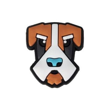 shumee Gumijasta okrasna zaponka za Crocs emblem našitek za psa - 1 Fox Terrier 157-32 OS