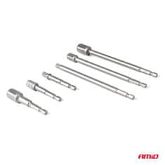 AMIO Adapterji, redukcije, adapterji za šesterokotne nastavke 1/4" 3/8" 1/2" amio-04781