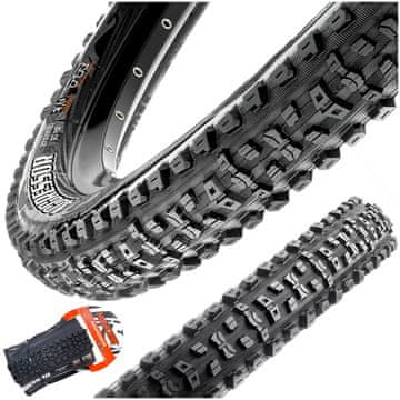 Maxxis Kolesarska pnevmatika 29x2.50WT maxxis aggressor TR/DD zložljiva (63-622) 2x120TPI