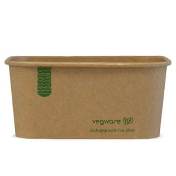 shumee Pravokotna papirnata posoda za disperzijo 1000 ml, 17,3 x 12,1 x 7,5 cm, 50 kosov.