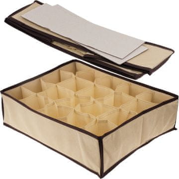 TOP GIFT Organizator za spodnje perilo in nogavice TG63166, vložek za predal, 20 predelkov