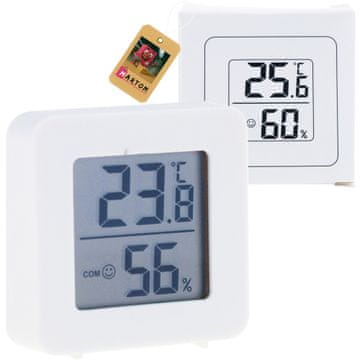 TOP GIFT TG77667 digitalni sobni termometer elektronski higrometer vlažnost namig baterija