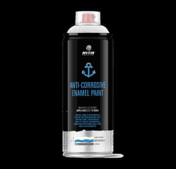 Montana mtn Pro antikorozijska barva v spreju, emajl, protikorozijska barva, 400 ml, bela