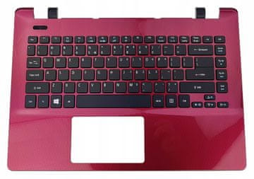 Acer Novo ohišje za tipkovnico Acer Aspire E5-411 E5-421 E5-471 E5-472 US, rdeče barve