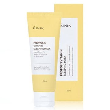 iUNIK iUNIK propolis vitaminska maska za spanje Vlažilna nočna maska s propolisom 60 ml
