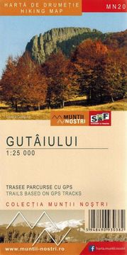 shumee Gutaiului / Gorovje Gutai 1:25.000. Turistični zemljevid MN20. Schubert & Franzke