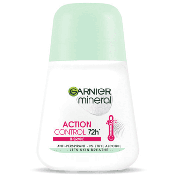 L’Oréal Garnier Mineral Thermic roll-on za uravnavanje občutljive kože 72 ur 50 ml