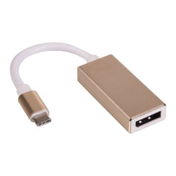 Akyga Akyga AK-AD-56 USB C 3.1 DisplayPort pretvornik adapter DP 4K MacBook kabel 15 cm