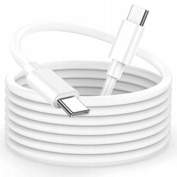shumee Hiter kabel USB-C na USB-C, močan kabel za telefon, računalnik, 100 W, 200 cm, PD