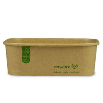 shumee Pravokotna papirnata posoda za disperzijo 750 ml, 17,3 x 12,1 x 5,7 cm, 50 kosov.
