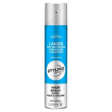 Joanna Lak za lase Joanna Styling Effect 5 za ekstra močno obstojnost in volumen 250 ml