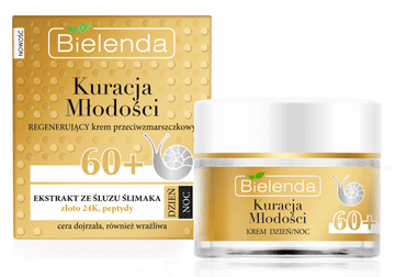 Bielenda Prof. Bielenda Youth Treatment 60+ regeneracijska dnevna/nočna krema proti gubam 50 ml