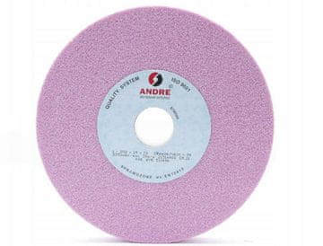 shumee Andre ploščati brusilni kolut 200 mm x 25 mm x 32 mm CRA60K7VE01-35 roza "TIP 1"