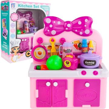 TOP GIFT TG71072 kuhinja ZA otroke pomivalno korito gorilnika kuhinjski komplet z dodatki