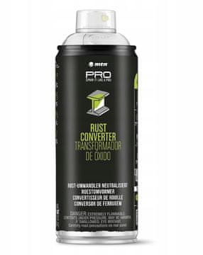 Montana Nevtralizator rje v spreju 400 ml Profesionalni odstranjevalec rje mtn Pro