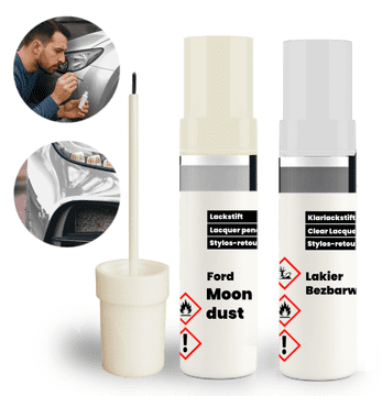 shumee Ford Moondust Touch-Up - komplet za popravilo manjših prask in odkruškov, srebrn