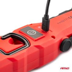 AMIO Inšpekcijska svetilka z vgrajeno baterijo, vrtljiva za 180°, 1800 mAh amio-02171