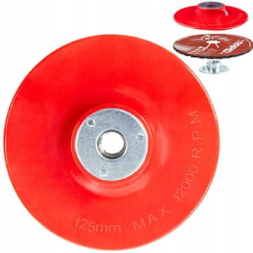 NASTAVEK ZA FLEKSIBILNI VLAKNASTI DISK ZA BRUSILNI DISK M14 125 mm