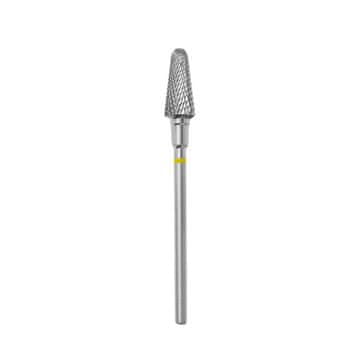 STALEKS Staleks Pro Expert karbidni rezalnik - rumen prisekan stožec 6/14 mm FT70Y060/14