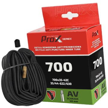PROX Zračnica za kolo 28 700x 35/38/40/42 AV 48 mm prox, samotesnilna, proti predrtju