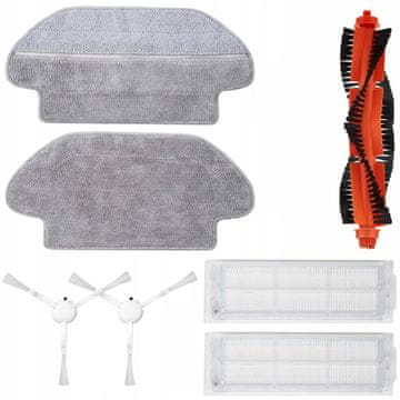 shumee Komplet krtač, filtrov in mopov za Xiaomi MI Vacuum Mop Pro in viomi V2 / V3 /SE