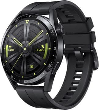 shumee Pašček za Huawei Watch GT 2 2e 3 4 5 GT2 GT3 GT4 GT5 PRO 46MM 48MM pašček01_ČRNA