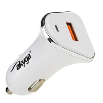 Akyga Akyga AK-CH-07 USB avtomobilski polnilnik 3A hitro polnjenje za vžigalnik 12-24V