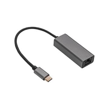 Akyga Omrežna kartica Akyga AK-AD-65 USB-C Ethernet RJ45 adapter Gigabit 1000 Mbps LAN